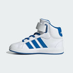 Adidas Grand Court Mid Bianco Azzurro Scarpe Bambino Sportive Sneakers JR0800