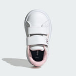 Adidas Grand Court Minnie Bianco Rosa Scarpe Infant Bambina Sportive Sneakers JR8130
