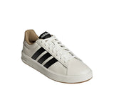 Adidas Grand Court Bianco Panna Nero Scarpe Uomo Sportive Sneakers KH9521