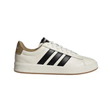 Adidas Grand Court Bianco Panna Nero Scarpe Uomo Sportive Sneakers KH9521