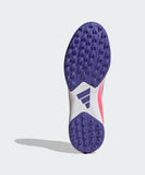 Adidas F50 Hyperfast Club Bianco Scarpe Uomo Calcetto Soccer KJ3409
