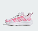 Adidas Tensaur Run 4 Bianco Rosa Scarpe Bambina Sportive Sneakers KJ6689