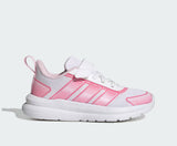 Adidas Tensaur Run 4 Bianco Rosa Scarpe Bambina Sportive Sneakers KJ6689