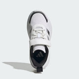 Adidas Tensaur Run 4 Bianco Nero Scarpe Bambino Sportive Sneakers KJ6698