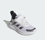 Adidas Tensaur Run 4 Bianco Nero Scarpe Bambino Sportive Sneakers KJ6698