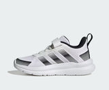 Adidas Tensaur Run 4 Bianco Nero Scarpe Bambino Sportive Sneakers KJ6698