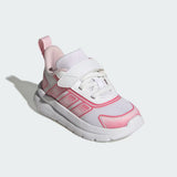 Adidas Tensaur Run 4 Bianco Rosa Scarpe Infant Bambina Sportive Sneakers KJ6702
