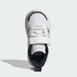 Adidas Tensaur Run 4 Bianco Nero Scarpe Infant Bambino Sportive Sneakers KJ6709