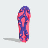 Adidas F50 Hyperfast Club FG Bianco Bambino Scarpe Erba Calcio KK1308