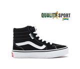 Vans Filmore Hi Nero Bianco Scarpe Bambino Sportive Sneakers VN0A5HZDIJU1