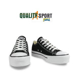 Converse CT AS Eva Lift OX Nero Scarpe Shoes Donna Sportive Sneakers 272857C