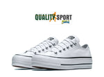 Converse CT AS Lift OX Bianco Scarpe Shoes Donna Sportive Sneakers 560251C