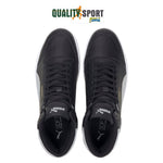 Puma Shuffle Mid Nero Bianco Scarpe Shoes Uomo Sportive Sneakers 380748 02