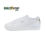 Puma Jada Distressed Bianco Argento Scarpe Donna Sportive Sneakers 387621 02