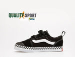Vans Ward V DW Nero Bianco Scarpe Infant Bambino Sportive Sneakers VN0A5HUKBLK1