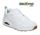 Skechers Uno Powex Bianco Scarpe Bambino Ragazzo Sportive Sneakers 403667L WHT