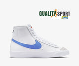 Nike Blazer Mid '77 Bianco Rosso Blu Scarpe Ragazzo Sportive Sneakers DA4086 117