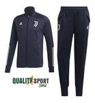 Adidas Juventus Tuta Ufficiale Allenamento Originale Blu Bianco FR4282 2020/2021