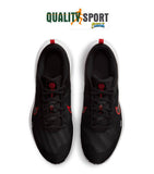 Nike Downshifter 12 Nero Rosso Scarpe Uomo Sportive Running Palestra DD9293 003