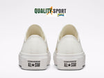 Converse CT AS Lift OX Bianco Platform Scarpe Donna Sneakers A02610C