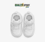 Nike Court Borough Mid Bianco Scarpe Infant Bambino Sportive Sneakers CD7784 100