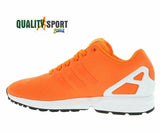 Adidas ZX FLUX Arancio Scarpe Shoes Ragazzo Donna Sportive Sneakers B34509