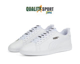 Puma Smash Tape Bianco Nero Scarpe Shoes Uomo Sportive Sneakers 386397 01