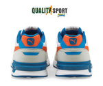 Puma Graviton Bianco Grigio Arancio Scarpe Uomo Sportive Sneakers 380738 13