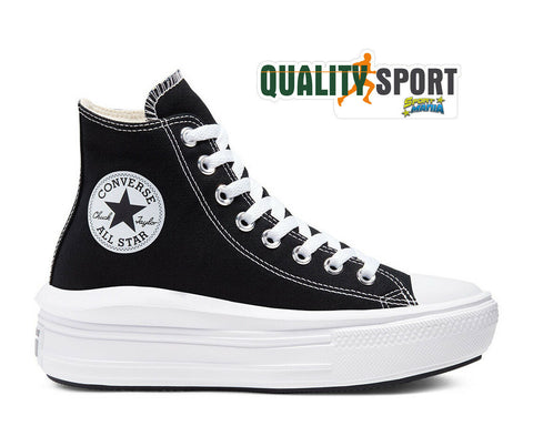 Converse CT AS Move Hi Nero Scarpe Shoes Donna Sportive Sneakers 568497C
