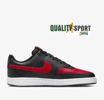 Nike Court Vision Lo Nero Rosso Scarpe Shoes Uomo Sportive Sneakers DV6488 001