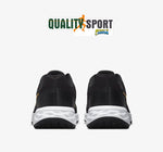 Nike Revolution 6 Nero Giallo Scarpe Uomo Sportive Running Palestra DC3728 013