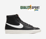 Nike Blazer Mid '77 VNTG Nero Bianco Scarpe Uomo Sportive Sneakers BQ6806 002