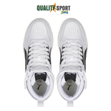 Puma RBD Game Bianco Nero Oro Scarpe Shoes Ragazzo Sportive Sneakers 386172 01
