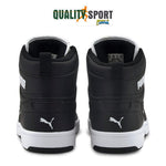 Puma Rebound Joy Bianco Nero Scarpe Shoes Ragazzo Sportive Sneakers 374687 01