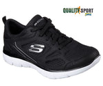 Skechers Summits Suited Nero Scarpe Shoes Donna Sportive Running 12982 BKW