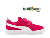 Puma Courtflex Fucsia Scarpe Shoes Bambina Sportive Sneakers 371758 11