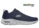 Skechers Arch Fit Titan Blu Scarpe Shoes Uomo Sportive Sneakers 232200 NVY