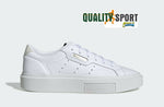 Adidas Sleek Super Bianco Scarpe Shoes Donna Sportive Sneakers EF8858