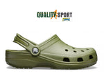 Crocs Classic Sabot Verde Militare Uomo Ciabatta Originale 10001 309 ARMY