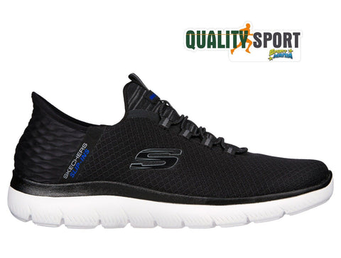 Skechers Slip-Ins Summits Nero Scarpe Shoes Uomo Sportive Sneakers 232457 BLK