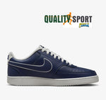 Nike Court Vision Lo NN Blu Bianco Scarpe Uomo Sportive Sneakers DR9514 400