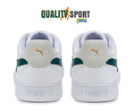 Puma Shuffle Bianco Verde Scarpe Shoes Uomo Sportive Sneakers 309668 22