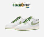 Nike Court Vision Lo NN Bianco Verde Scarpe Uomo Sportive Sneakers FJ5480 100