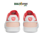 Puma Caven Bianco Rosa Fucsia Scarpe Shoes Donna Sportive Sneakers 385051 08