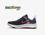 Nike Star Runner 3 SE Grigio Fucsia Scarpe Bambina Sportive Palestra DJ4697 013