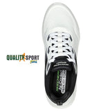 Skechers Bounder Belgrade Bianco Scarpe Shoes Uomo Sportive Sneakers 232376 WBK