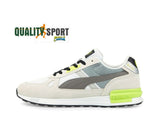 Puma Graviton Pro Bianco Grigio Scarpe Uomo Sportive Sneakers 380736 13