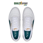 Puma Shuffle Bianco Verde Scarpe Shoes Uomo Sportive Sneakers 309668 22