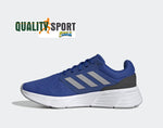 Adidas Galaxy 6 Blu Royal Scarpe Uomo Shoes Sportive Running Palestra GW4143