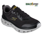 Skechers Go Run Glide-Step Nero Scarpe Uomo Sportive Sneakers Running 220503 BLK